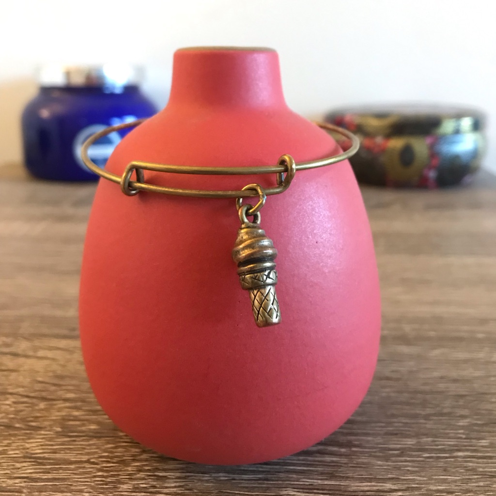 Alex And Ani Ice Cream Cone Bracelet
